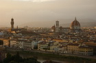Закат над Флоренцией